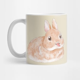 Sassy Cream Bunny Mug